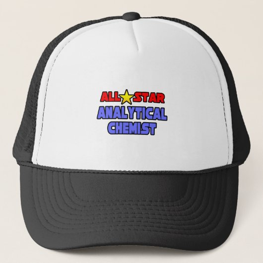 All Star Analytische Chemicus Trucker Pet (Voorkant)