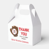 All-Star Baby Boy's 1e Verjaardag Dank u Bedankdoosjes (Voorkant Zijde)