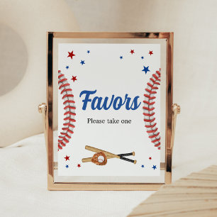 All Star Baseball Baby shower Favoren Poster