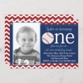 All-Star Baseball Uitnodiging (Voorkant / Achterkant)