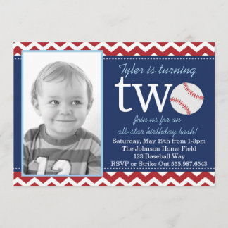 All-Star Baseball Uitnodiging