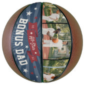 All-Star Bonus Pap Aangepaste Foto Stepdad Basketbal (Verticaal)