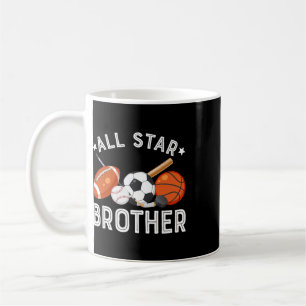 All Star Broer Van De Jarige Basketball Dus Koffiemok