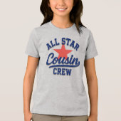 All Star Cousins gepersonaliseerd T-shirt (Voorkant)