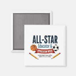 All-Star Educator Appreciation Magnet Magneet