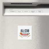 All-Star Educator Appreciation Magnet Magneet (Insitu (Vaatwasser))