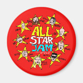 All-Star Jam magnet Magneet (Voorkant)