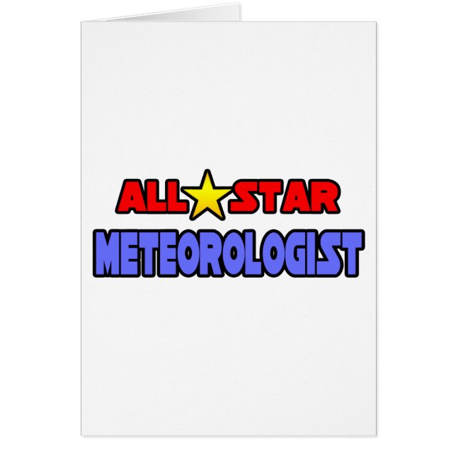 All Star Meteoroloog (Voorkant)