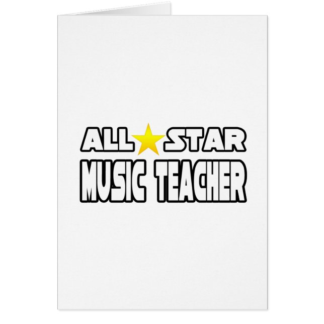 All Star Music Teacher (Devant)