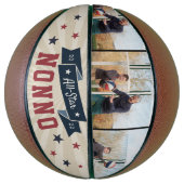 All-Star Nonno Custom Photo Grandpa Basketbal (Verticaal)