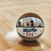 All-Star Opa Custom Photo Grandpa Basketbal