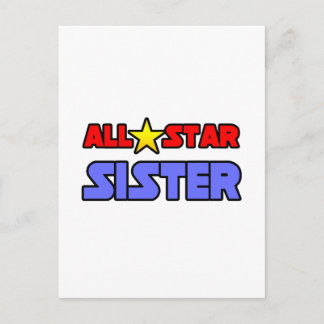 All Star Sister Briefkaart
