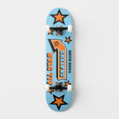 All Star Skaters JOUW NAAM gepersonaliseerd Skateboard (Voorkant)
