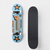 All Star Skaters JOUW NAAM gepersonaliseerd Skateboard (Voorkant)