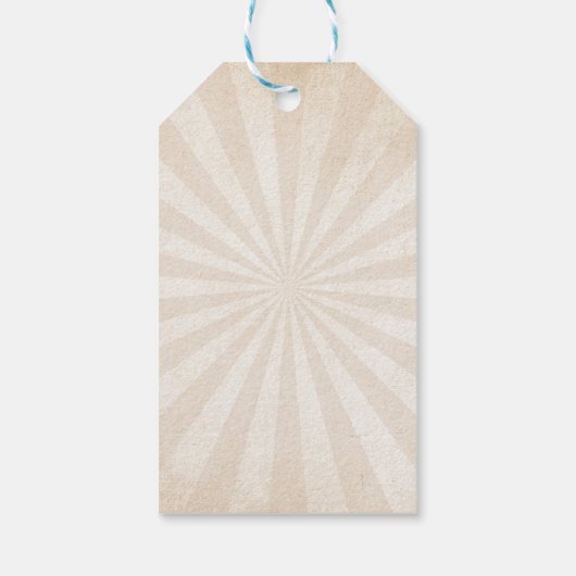 All Star Sports Baby shower Bedankt Cadeaulabel (Achterkant)