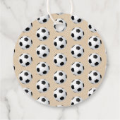 All-star Voetbal 2e Verjaardag Bedankjes Labels (Achterkant)