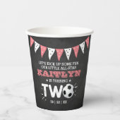 All-star Voetbal 2e Verjaardag Papieren Bekers (Voorkant)