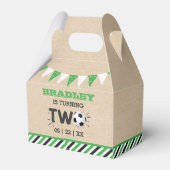 All-star Voetbal 2e verjaardagsfeestje Bedankdoosjes (Voorkant Zijde)