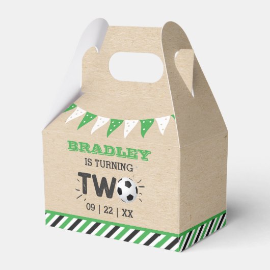 All-star Voetbal 2e verjaardagsfeestje Bedankdoosjes (Voorkant Zijde)