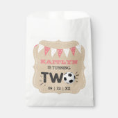 All-star Voetbal 2e verjaardagsfeestje Bedankzakje (Voorkant)