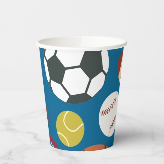 All-Star zondagse papierbekertjes Papieren Bekers (Links)