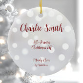 All-Terrain Kerst Elf Keramisch Ornament