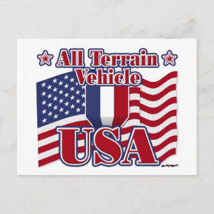 All Terrain Vehicle USA Briefkaart