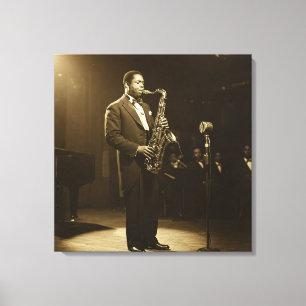 All That Jazz, door Natasha Us Canvas Afdruk
