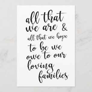 All That We Are Black and White Bord Verticaal Kaart