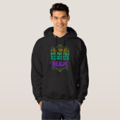 All Things Are Possible When You Have Beads  Mardi Hoodie (Voorkant volledig)