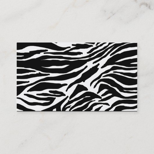 "All Things Diva" Diva Cartes de visite (Dos)