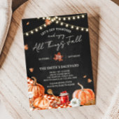 All Things Fall Party Invitation