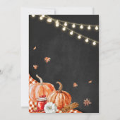 All Things Fall Party Invitation Kaart (Achterkant)