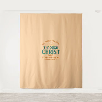 All things I can do through Christ who strengthens Wandkleed