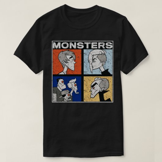 All Time Monsters T-shirt (Design voorkant)