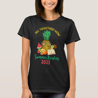 All Together Now Summer Reading Program 2023 Book  T-shirt