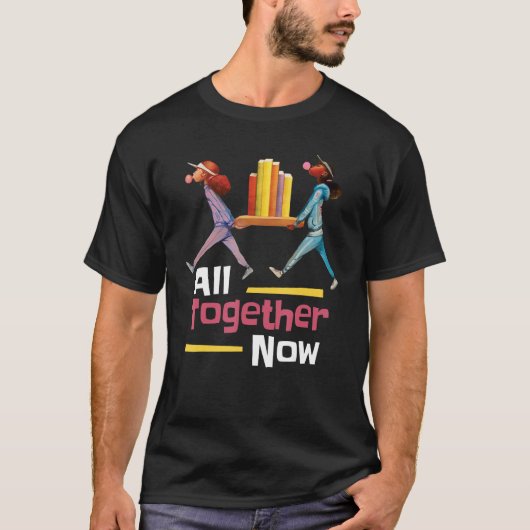 All Together Now Summer Reading Program 2023 Libra T-shirt (Voorkant)