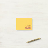 All tuesdays lead to tacos post-it® notes (Op bureau)