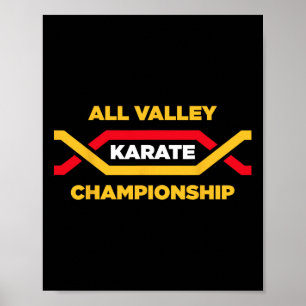 All Valley Karate Toernooi December Evenement Poster
