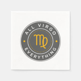 All Virgo Everything Officiële Logo Cocktailservet Servet