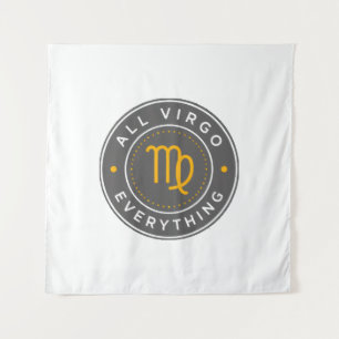 All Virgo Everything Officiële Logo Wand Tapijt Wandkleed