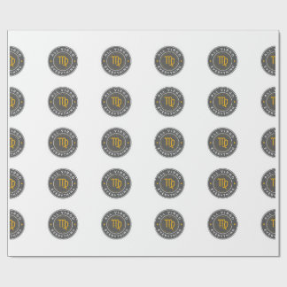 All Virgo Everything Signature Patroon Inpakpapier