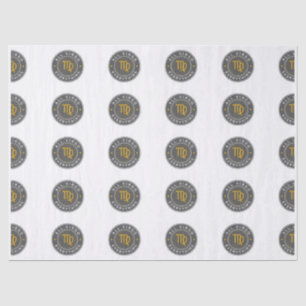 All Virgo Everything Signature Patroon Inpakpapier Tissuepapier