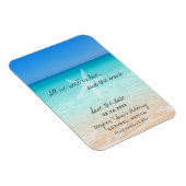 All We Need is Love Beach Save the Date Magnets (Côté Droit)