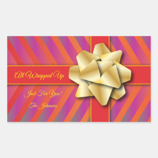 All Wrapped Up Just For You, Sticker
