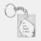 All you need is less sleutelhanger (Voorkant Links)
