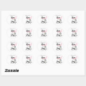 All you need is love and a Dog Ronde Sticker (Vel)