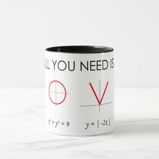 All you need is love mok (Midden)