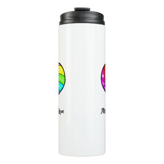 All You Need is Love Thermosbeker (Voorkant)