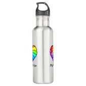 All You Need is Love Waterfles (Achterkant)